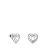 Bickie silver heart Earrings