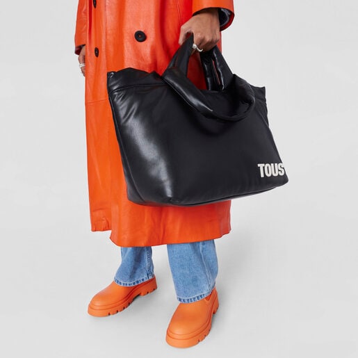 Large black Tote bag TOUS Carol | TOUS