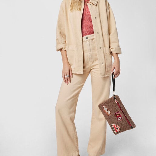 Сумка-клатч Amaya Joy цвета таупа