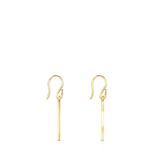 Boucles d’oreilles TOUS Good Vibes courtes corne en Argent Vermeil