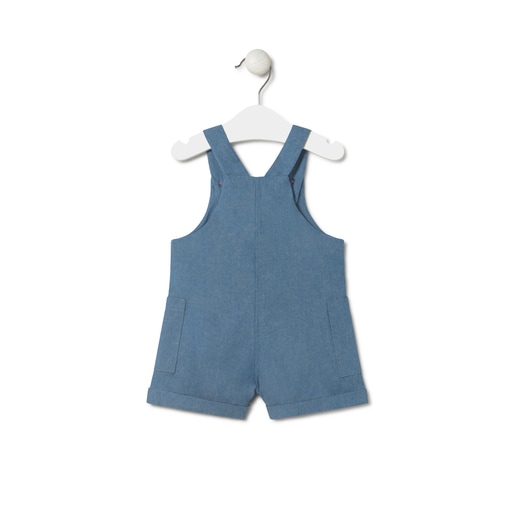 Romper in multi blue
