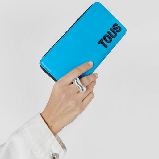 Billetera azul TOUS Carol