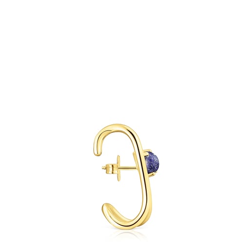 TOUS Vibrant Colors Earcuff with lapis lazuli and colored enamel