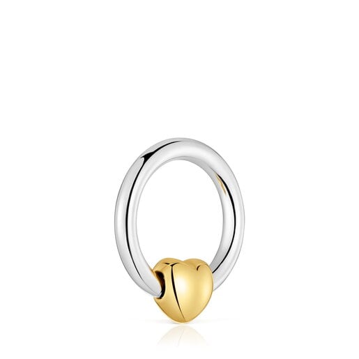 Colgante círculo bicolor TOUS Flechazo