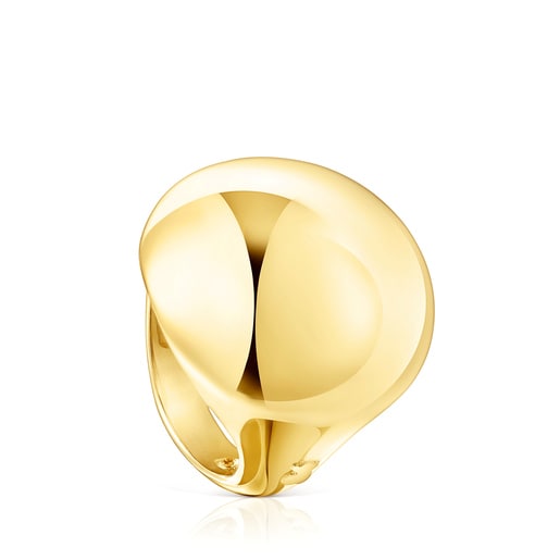 Silver vermeil Plump Ring