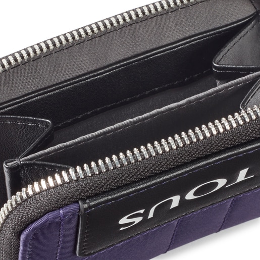 Purple TOUS Empire Padded Hanging change purse