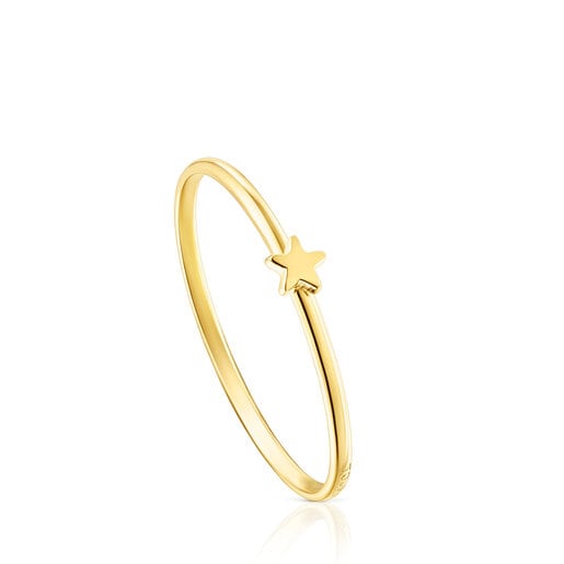 Gold TOUS Cool Joy ring with star motif | TOUS