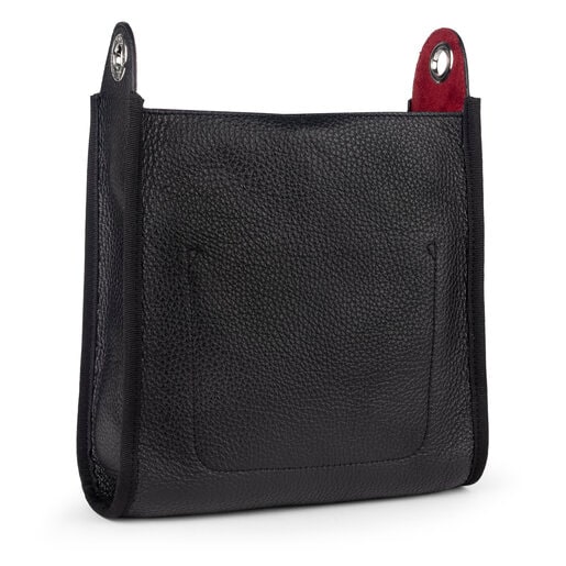 Small black Leather Leissa Shoulder bag