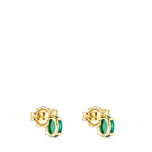 TOUS Silver vermeil Virtual Garden Earrings with chalcedony and citrine |  Westland Mall