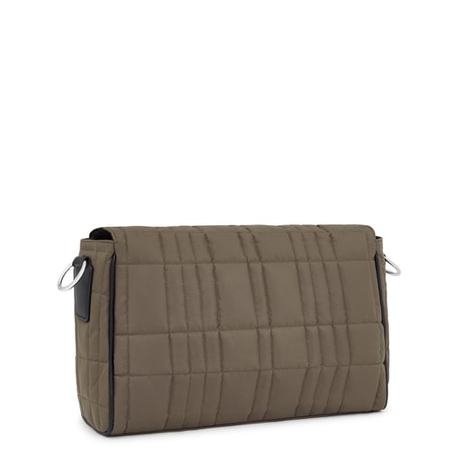 Große Umhängetasche TOUS Empire Padded in Khaki