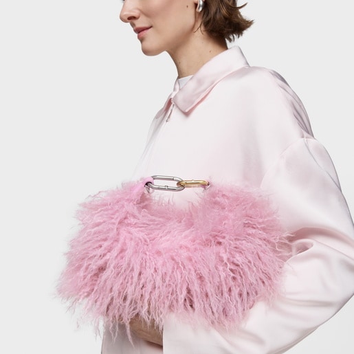 Mini bandolera malva-wild TOUS Hold