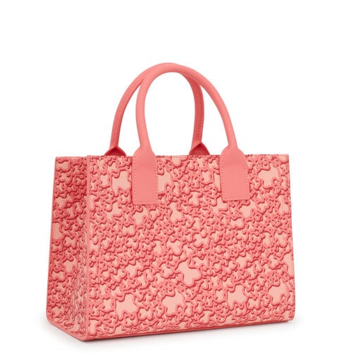 Mittelgroße Shoppingtasche Kaos Mini Evolution Amaya in Korallenrot