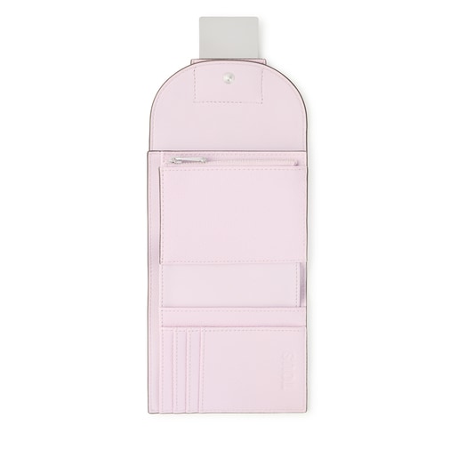 Mauve TOUS Sylvia Flap Card wallet