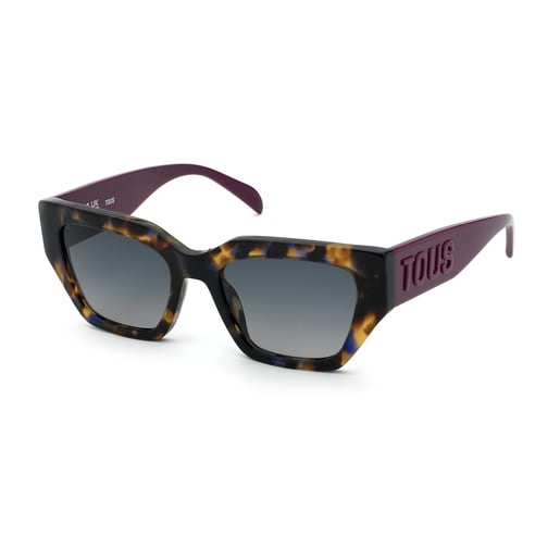 Havana and purple-colored Sunglasses TOUS Mama