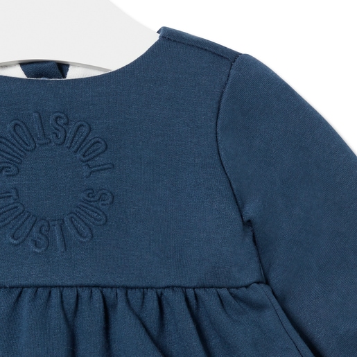 Baby girls dress in Trend navy blue