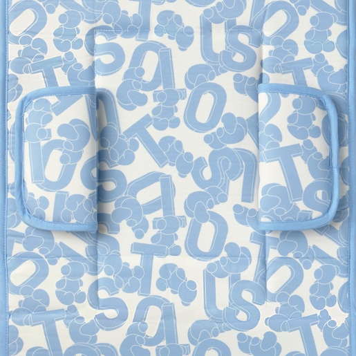 Colchoneta para silla de paseo Seat azul