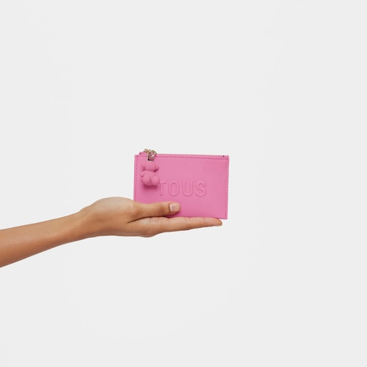 Dark pink Change purse-cardholder TOUS Brenda