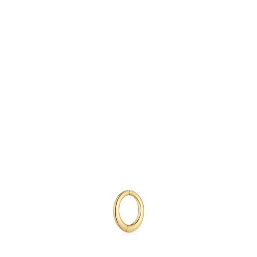 Individual 6 mm gold hoop Earring Basics