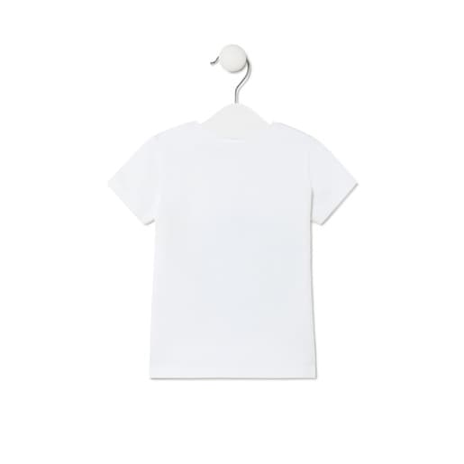 Camiseta de playa de niño Aqua azul celeste