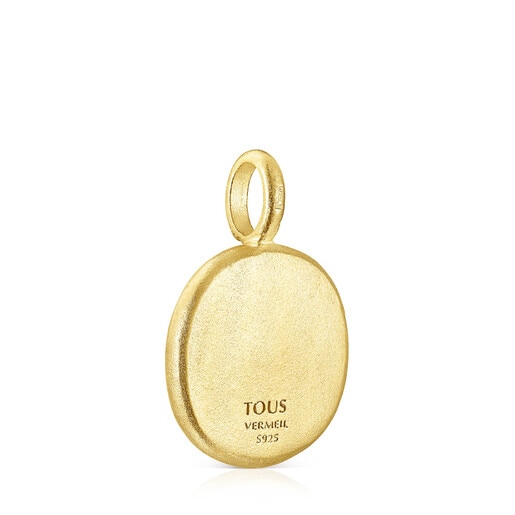 TOUS Silver vermeil Nattfall Pendant with chalcedony | Westland Mall