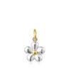 Two-tone Fragile Nature flower Pendant