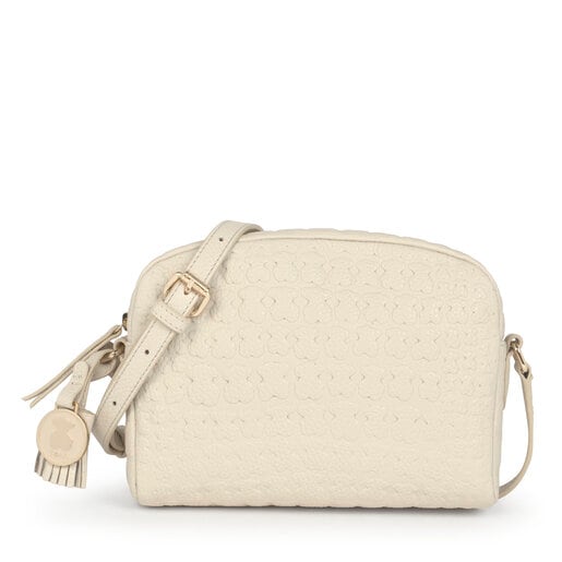 Sac à bandoulière Sherton en Cuir beige