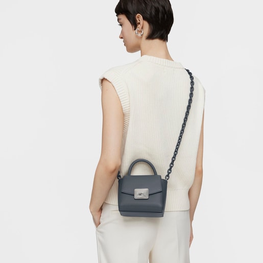 Dark gray Crossbody minibag TOUS Lucia
