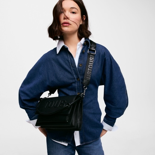 Medium black TOUS La Rue New Audree Crossbody bag
