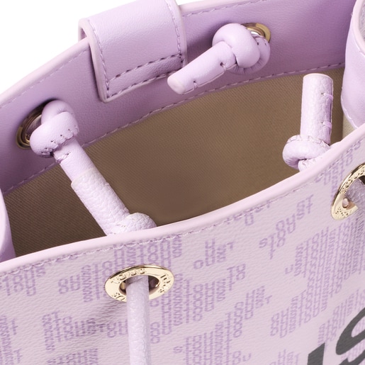 Mauve Kaos Pix Pop Minibag