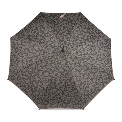 Большой коричнево-черный зонт Kaos Icon