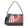 Borsa a tracolla blu navy media Audree TOUS Hanna