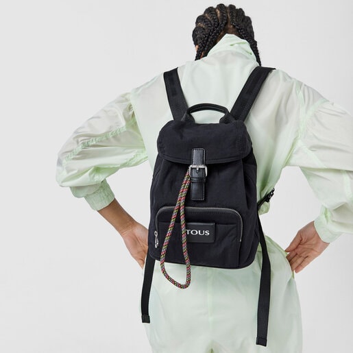 Sac à dos TOUS Empire Cotton petit noir