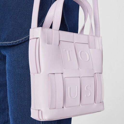 Сиреневая сумка-кроссбоди TOUS Damas среднего размера