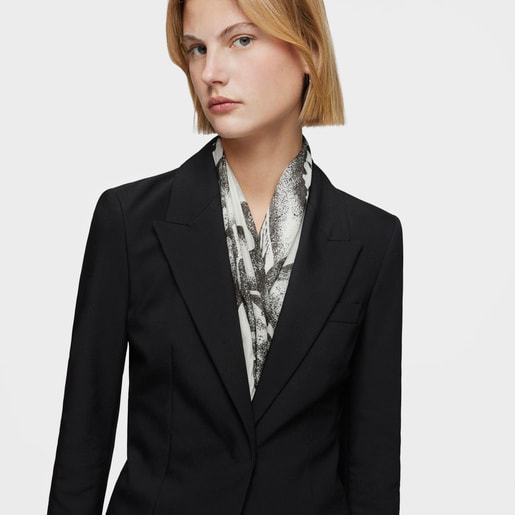 Black and beige Foulard TOUS Alda
