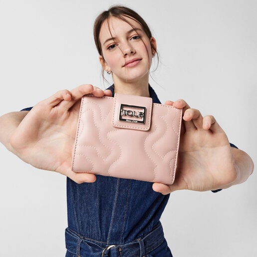 Billetera mediana Kaos Dream rosa