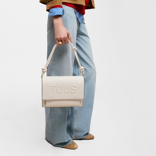 Medium beige TOUS La Rue New Audree Crossbody bag