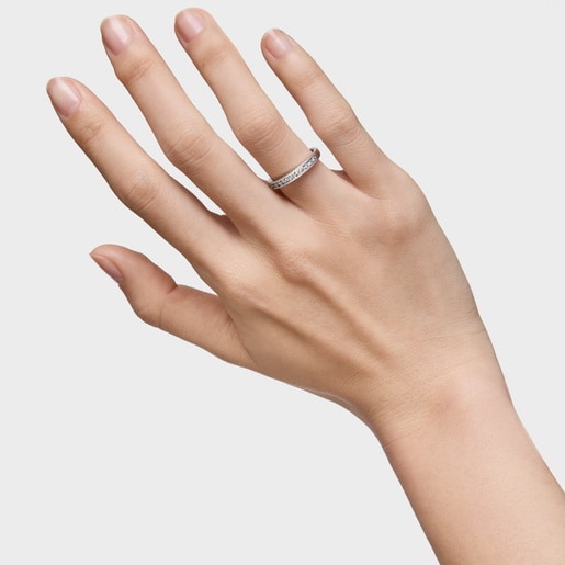 White Gold TOUS Diamonds Ring with Diamonds 0,25ct.