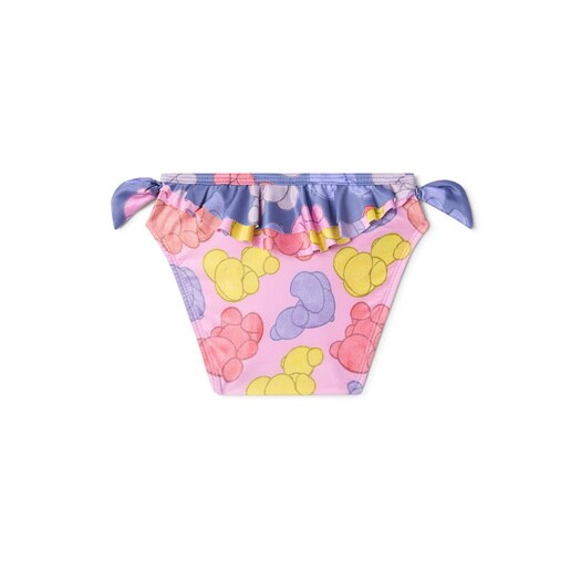 Girls bikini bottoms in Aqua pink