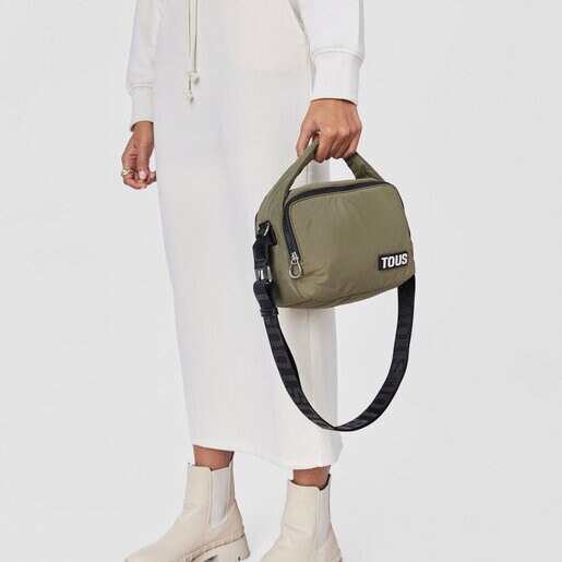 Bandolera caqui TOUS Carol Soft