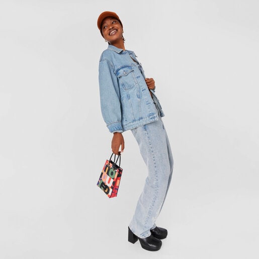 ブラックのミニハンドバッグ TOUS Mimic