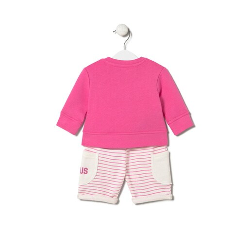 Conjunto de bebé Vibrant rosa