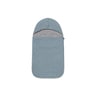 Universal-fit baby footmuff in Mini sky blue