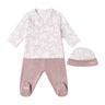 Conjunto de bebé recém-nascido Kaos cor-de-rosa