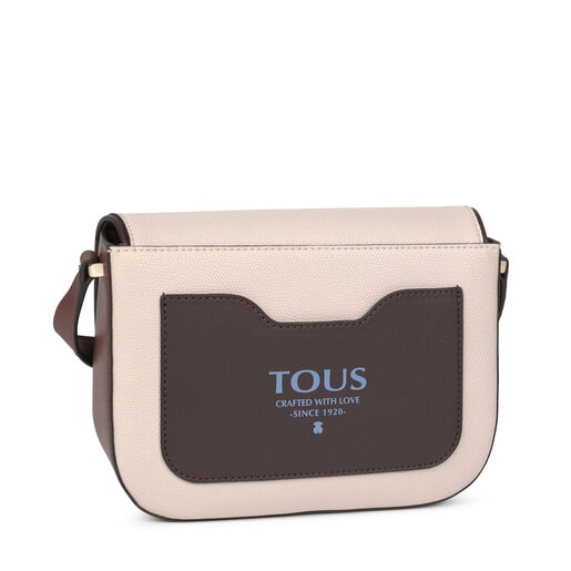 Beige and brown TOUS Essential Crossbody bag