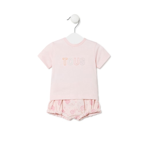 Baby girls outfit in Pic pink