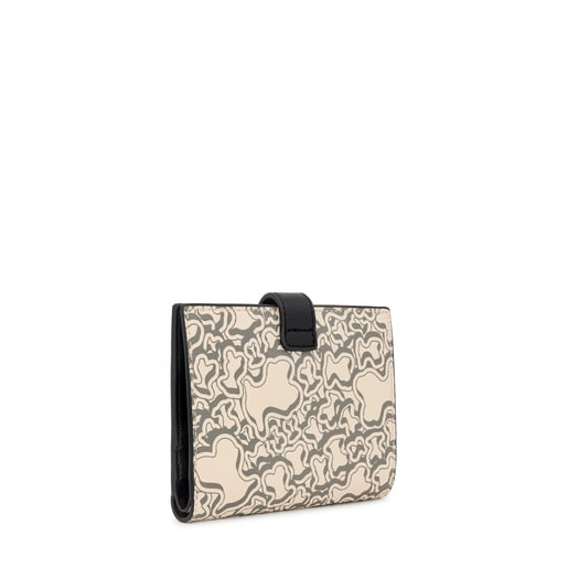 ארנק כיסים TOUS Kaos Mini Evolution קטן בצבע בז'