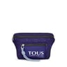 Purple-colored nylon Kaos Mini Evolution waist bag