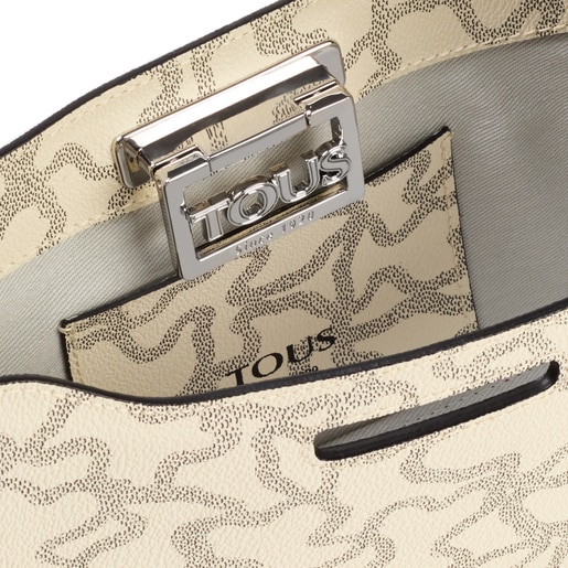 Beige and pink Kaos Legacy Shoulder bag