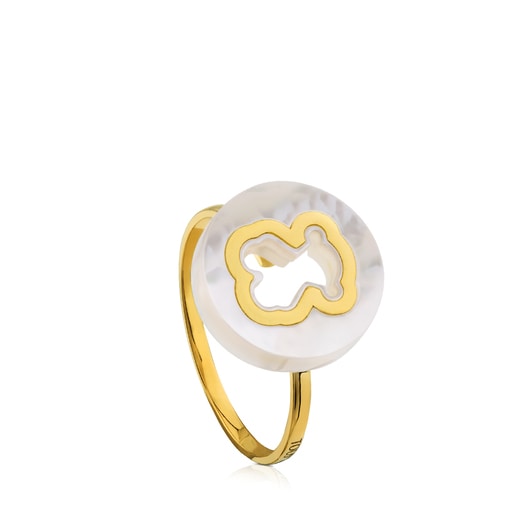 Gold Göz Ring