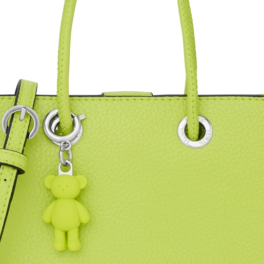 Lime green leather TOUS Legacy Shoulder bag